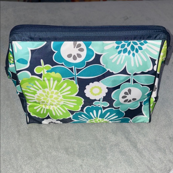 💚 Thirty-One “Best Buds” Letter “J” Large Cosmetics/Toiletries Bag. NWOT - Picture 6 of 15